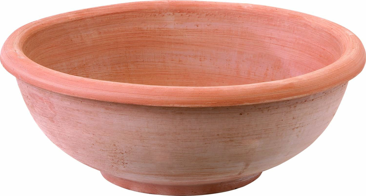 Macetas / Jardineras de Terracota Italiana Ciotola Con Bordo