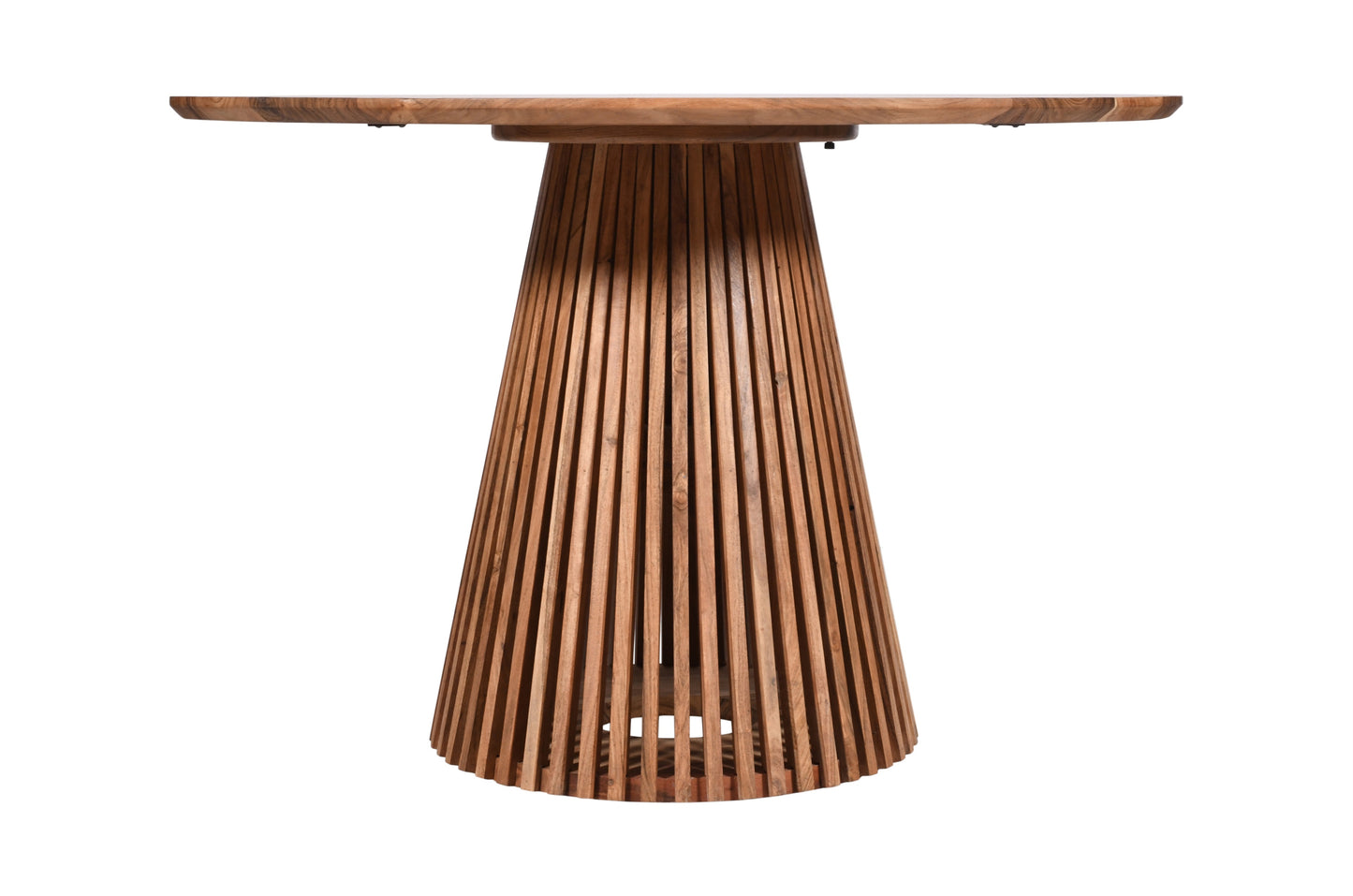 Mesa de Comedor Redonda de Madera de Acacia | 120x120cm