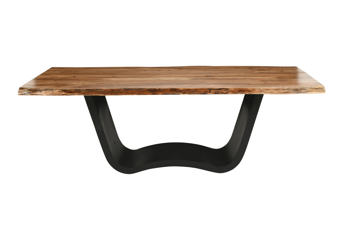 Mesa de Comedor de Madera de Mango con Patas de Metal | 220cm