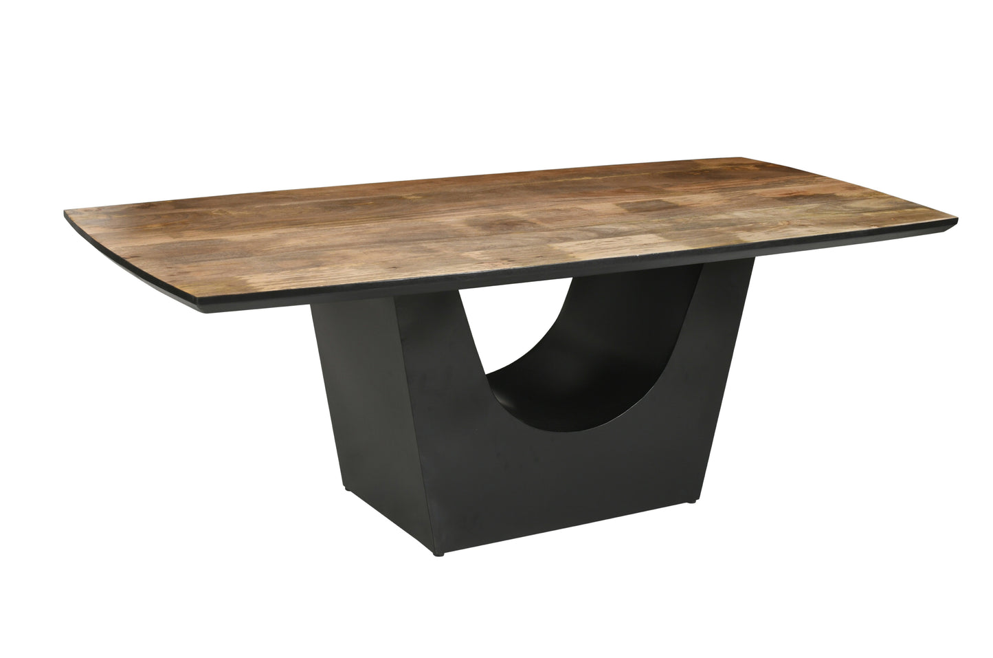 Mesa de Comedor de Madera de Mango con Patas de Madera | 220cm