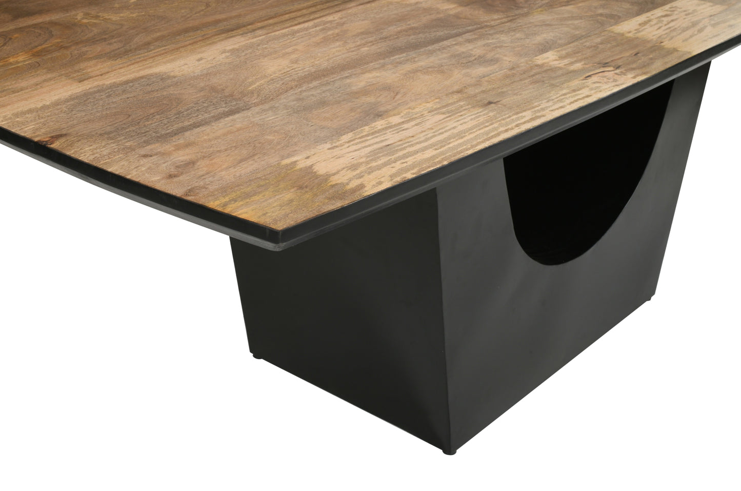 Mesa de Comedor de Madera de Mango con Patas de Madera | 220cm